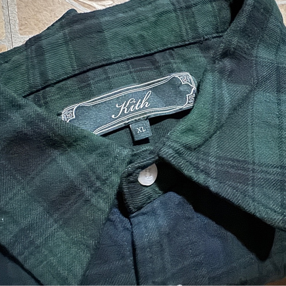 Kith Patchwork Jaydin Buttondown Shirt - Winter 2023 - Size XL